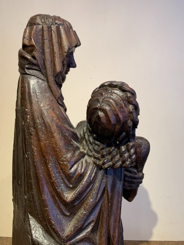 Renaissance - Pieta in oak wood, Germany, circa 1500