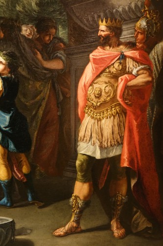 Le sacrifice d'Iphigénie - Anton KERN (1709-1747) vers 1740 - La Crédence