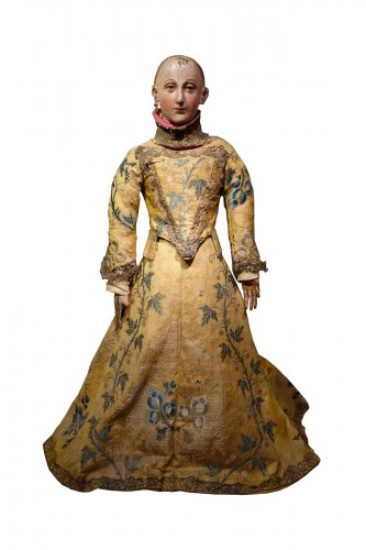 Grand mannequin de présentation, Naples 17e siècle