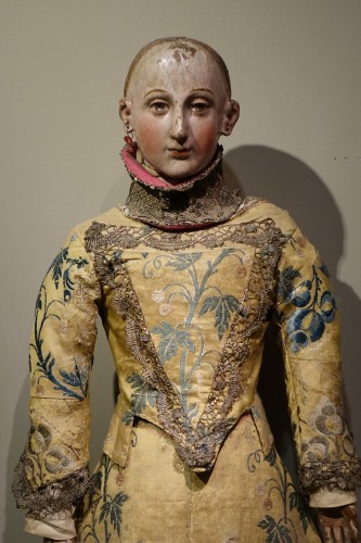 Grand mannequin de présentation, Naples 17e siècle - Objets de Curiosité Style Louis XIV