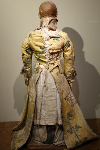 Grand mannequin de présentation, Naples 17e siècle - Louis XIV