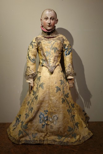Antiquités - Grand mannequin de présentation, Naples 17e siècle