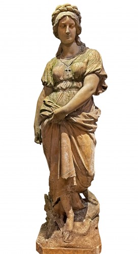 Very large terracotta, Provence 19th century