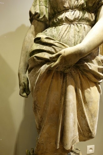 Sculpture  - Very large terracotta, Provence 19th century