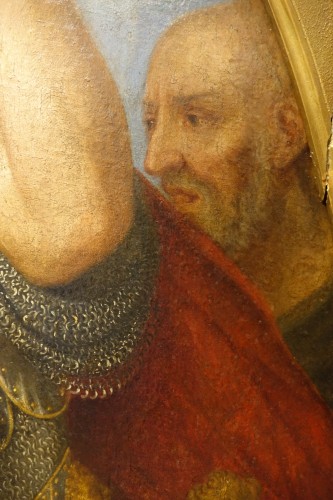 XVIIIe siècle - Coriolan et Véturie, école allemande vers 1750