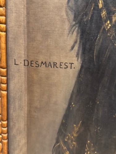 Antiquités - Portrait of an actress, Louis DESMAREST, circa 1890-1900