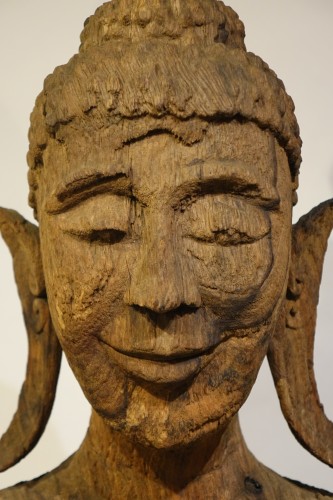 A huge Luang Prabang standing Bouddha, Laos  17th century - 