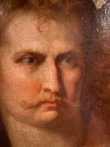 Portrait of a Gallic warrior, C.L. LESSING (1808-1880) - 