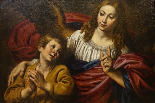 Tobie and the Angel, Flemish 17th c