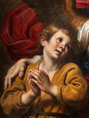 Paintings & Drawings  - Tobie and the Angel, Flemish 17th century