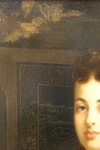 Portrait of a young lady, Tony Robert Fleury (1837-1911)  - Napoléon III