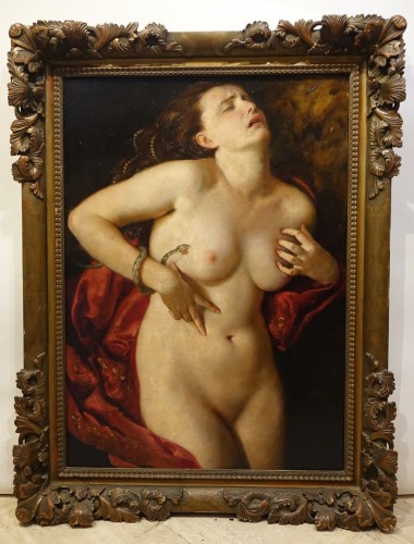 The death of Cleopatra,Maria SZANTO, 1928 - Paintings & Drawings Style Art Déco