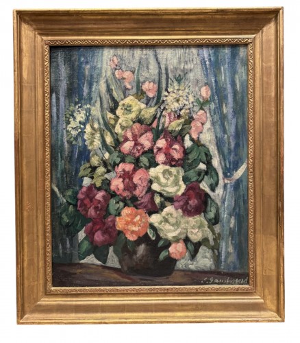 Bouquet de fleurs, Emile GAUDISSARD (1872-1956)