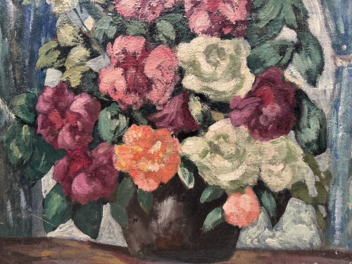 Antiquités - Bouquet de fleurs, Emile GAUDISSARD (1872-1956)