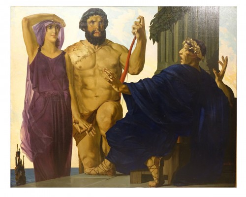 Hercules and Alceste, André Pierre LUPIAC, 1923