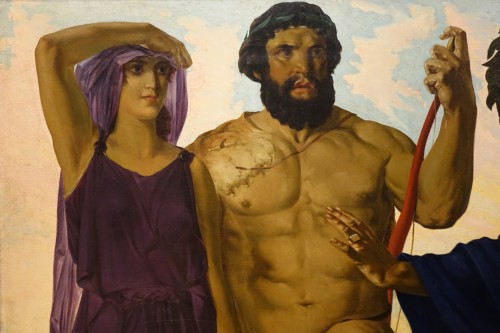 Paintings & Drawings  - Hercules and Alceste, André Pierre LUPIAC, 1923