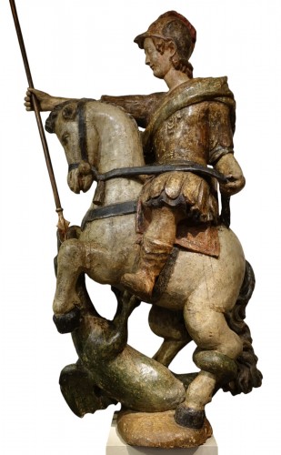 George Slaying The Dragon, 17th Century