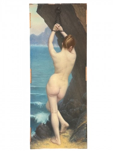 Andromeda Chained To The Rock, A. Barrè, Circa 1900