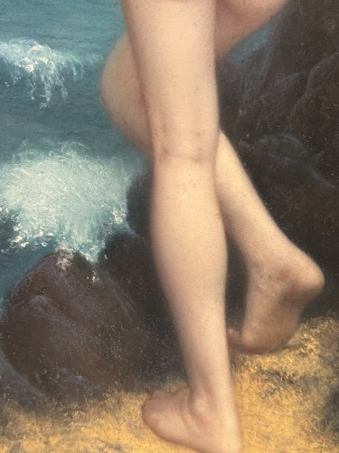 Andromède enchainée au rocher, A.BARRÈ, vers 1900 - Art nouveau