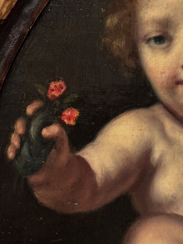 Virgin And Child, French School, 18th Century. - Louis XIV