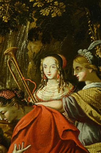 Antiquités - Mythological scene, French school, early 17th century