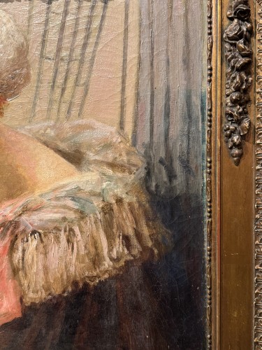 19th century - Manon Lescaut going into exile, Albert MATIGNON (1869-1937)