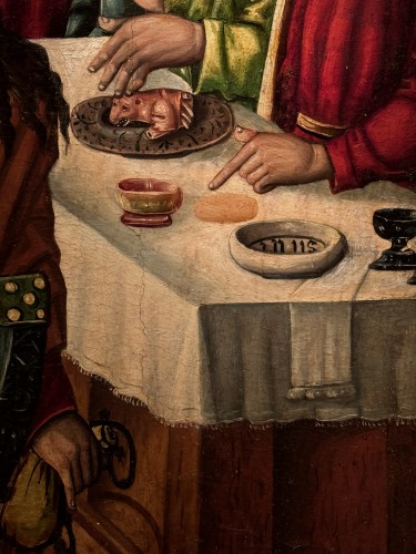 "La Cène", Espagne fin du 15e siècle - Renaissance