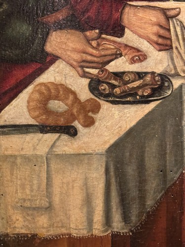 Renaissance - "La Cène", Espagne fin du 15e siècle