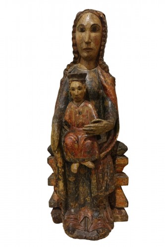 Vierge à l'Enfant, Sedes Sapientiae, Italie XIIIe siècle