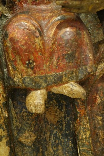 Vierge à l'Enfant, Sedes Sapientiae, Italie XIIIe siècle - La Crédence