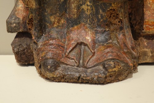 XIe au XVe siècle - Vierge à l'Enfant, Sedes Sapientiae, Italie XIIIe siècle