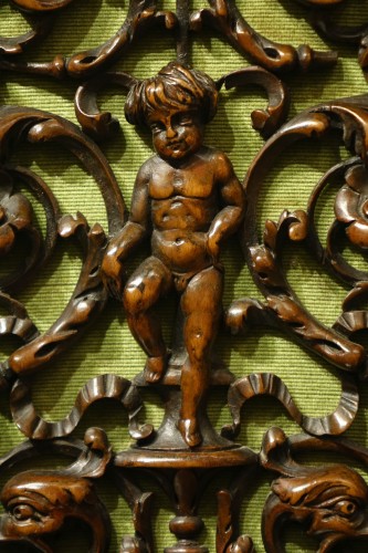 Antiquités - Paire de fauteuils néo-renaissance, France vers 1870