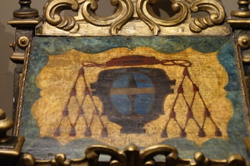 Lutrin en bois peint, Venise, 18e siècle - Mobilier Style Louis XV