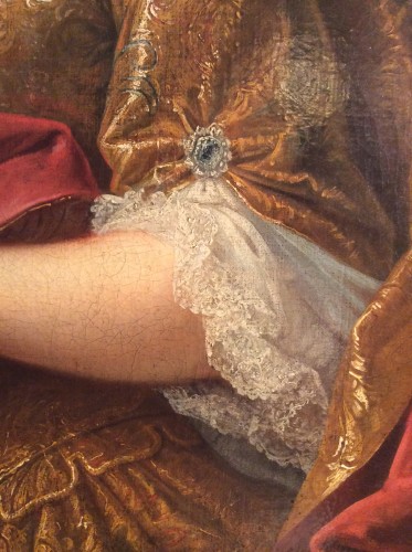 Portrait of an Aristocrat, circa 1700 - Paintings & Drawings Style French Regence