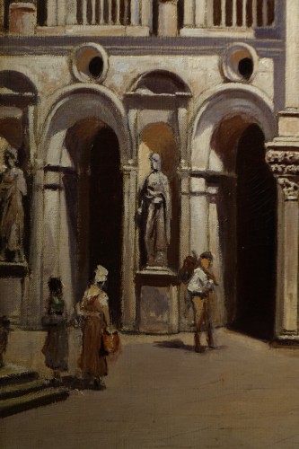 View Of The Palazzo Ducale, Fw Odelmark,1889 - 