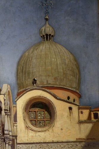 Art nouveau - View Of The Palazzo Ducale, Fw Odelmark,1889