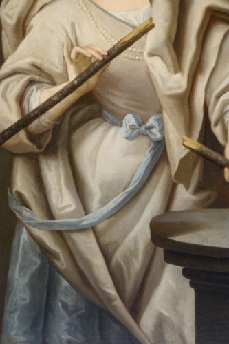 Vestal Reviving the Sacred Fire, 18th-century French school - Louis XV