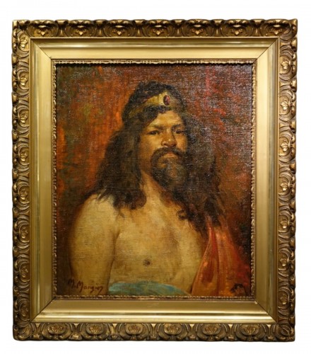 Portrait, M.Mangier 19e s.