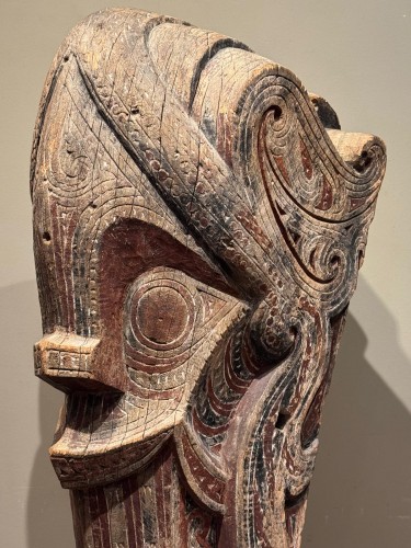 Asian Works of Art  - A Singa Batak Toba architectural decoration, Sumatra 