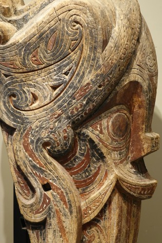Antiquités - A Singa Batak Toba architectural decoration, Sumatra 