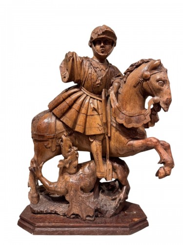 Saint George Slaying The Dragon, Loire Valley, Circa 1520-1530
