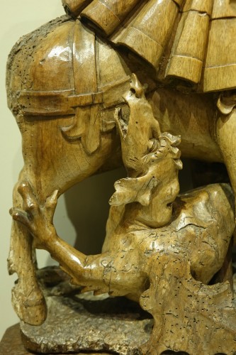 Antiquités - Saint-Georges terrassant le dragon