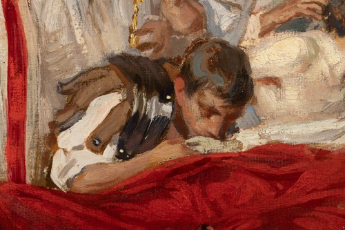 Antiquités - Mark Antony's Funeral Oration over the Corpse of Caesar, Robert Seuffert