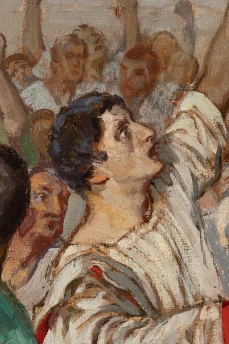 Antiquités - Mark Antony's Funeral Oration over the Corpse of Caesar, Robert Seuffert