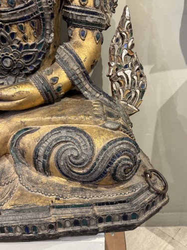 18th century - Monumental Bouddha Tai Yai, Burma 18th century
