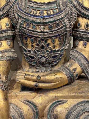 Monumental Bouddha Tai Yai, Burma 18th century - 