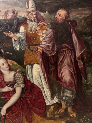 Paintings & Drawings  - The Israelites Receiving The Manna, Flanders Late 16th Century