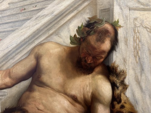 20th century - The Drunkenness Of Bacchus, Auguste AUDENAERT (1842-1953)