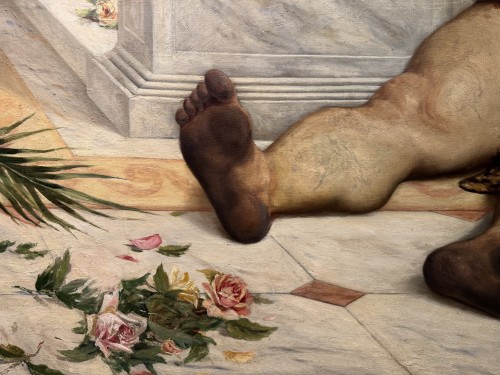 The Drunkenness Of Bacchus, Auguste AUDENAERT (1842-1953) - Art nouveau
