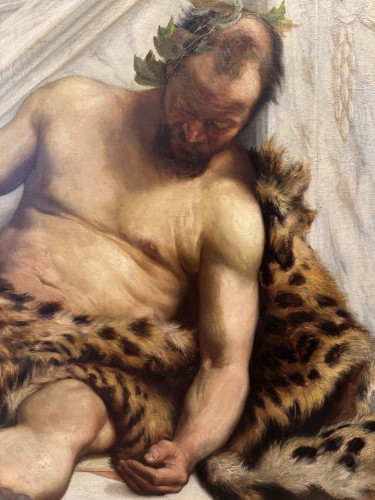 Art nouveau - The Drunkenness Of Bacchus, Auguste AUDENAERT (1842-1953)